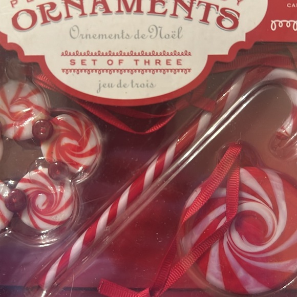 Williams Sonoma Peppermint Candy Ornaments - Picture 4 of 5